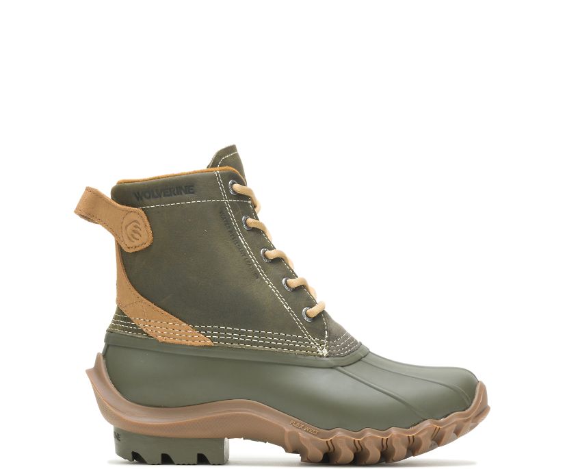 Chaussures Wolverine Torrent Waterproof Duck Femme - Vert Olive (FQK705231)